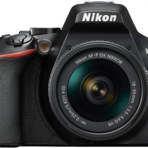Nikon D3500 24.2MP DSLR Camera with AF-P DX NIKKOR 18-55mm f/3.5-5.6G VR Lens (1590B) – (Renewed)