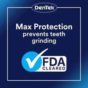 DenTek Protector dental de ajuste profesional, protector bucal para rechinar dientes por la noche, 1 unidad
