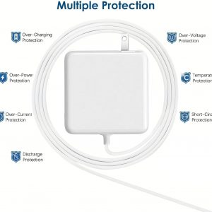 Cargador Mac Book Pro - Adaptador de corriente Mag 2 de 85 W, compatible con Mac Book Pro de 13, 15 y 17 pulgadas (entre 2012 y 2017)