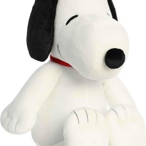 Aurora® Adorable Peanuts® Snoopy™ Gigante de Lona Animal de Peluche - Juguetes con Licencia Oficial para Todos los Fans de Snoopy - Regalo Sentimental para Adultos y Celebraciones de Cumpleaños - 33