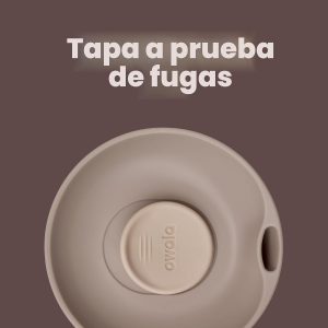 Owala SmoothSip Slider - Vaso de café aislado de acero inoxidable, taza de café helado reutilizable, taza de viaje para café caliente, libre de BPA, 12 onzas, vainilla