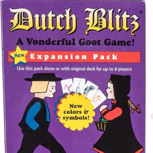 Dutch Blitz: Original and Purple Expansion Combo, Fast Paced Card Game, Fun for Everyone, Great Family Game, Combine Packs to Play with up to 8 Players, for Ages 8 and Up