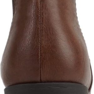 Soda Top Shoes Jaber Ankle Boot W Lug Sole Elastic Gore and Chunky Heel