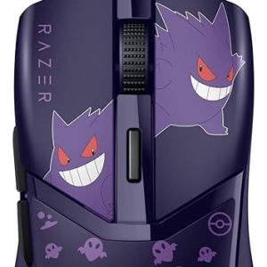 Razer Cobra Gengar Edition - Mouse ligero para juegos con cable - Sensor de 8500 DPI - 2.05 oz - Interruptores ópticos de ratón de 3ª generación - Iluminación Chroma - Cable Speedflex - PC/MAC |