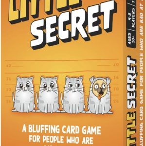 Little Secret | Bluffing Board Game for Family and Friends | an Exploding Kittens Card Game Collaboration | Award-Winning Board Game for 4-8 Players