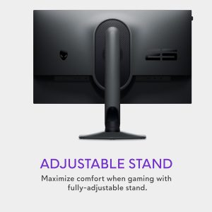 Monitor de juegos Alienware AW2524HF - 24.5 pulgadas (1920x1080) 500Hz (Overclock) 0.5ms de pantalla, ajuste de altura/inclinación/giro/pivote, 3 años de intercambio avanzado - Negro