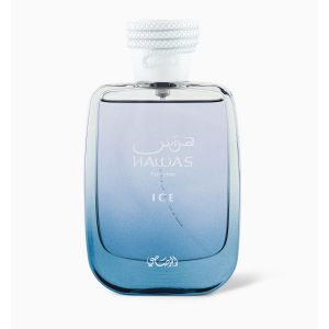 RASASI Hawas Ice para Hombre Eau de Parfum, 100ml (3.38 Oz), Fragancia Árabe Premium