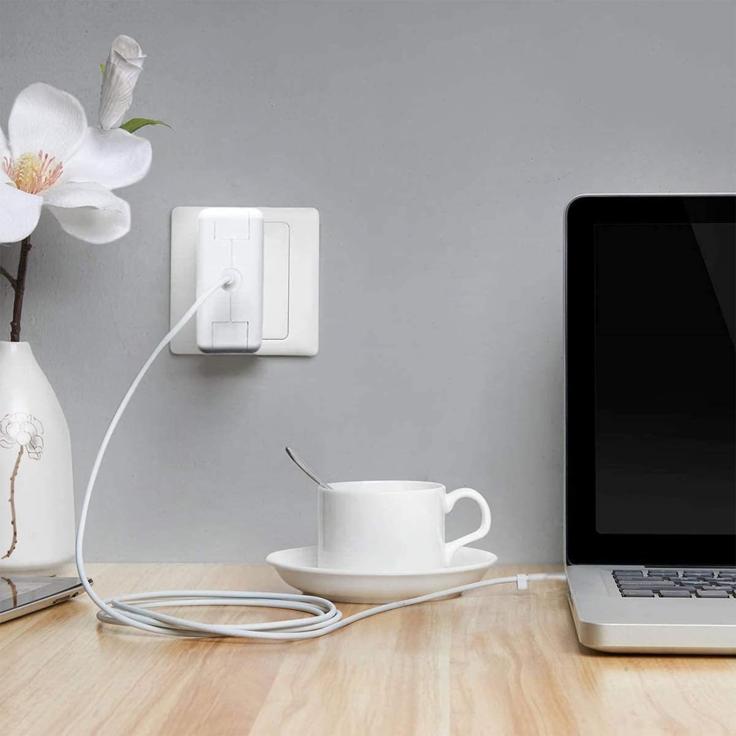 Cargador Mac Book Pro - Adaptador de corriente Mag 2 de 85 W, compatible con Mac Book Pro de 13, 15 y 17 pulgadas (entre 2012 y 2017)
