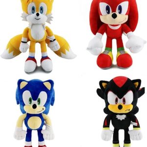 SHIRIA 4Pcs Plush Doll,The Movie Toy,Stuffed Animals Plush Pillow,Gift for Kids