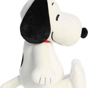 Aurora® Adorable Peanuts® Snoopy™ Gigante de Lona Animal de Peluche - Juguetes con Licencia Oficial para Todos los Fans de Snoopy - Regalo Sentimental para Adultos y Celebraciones de Cumpleaños - 33