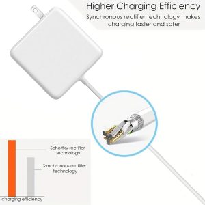 Cargador Mac Book Pro - Adaptador de corriente Mag 2 de 85 W, compatible con Mac Book Pro de 13, 15 y 17 pulgadas (entre 2012 y 2017)