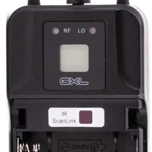 CAD Audio GXLIEM4 Sistema de monitor inalámbrico ágil en el oído de frecuencia - cuatro mezclas discretas - incluye 4 auriculares MEB1, 4 receptores de bodypack, orejas de montaje en rack y kit de