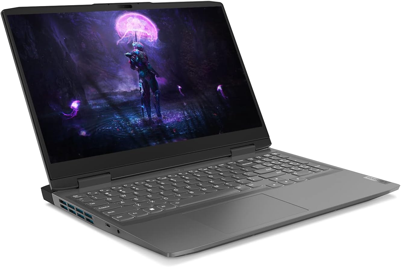 Laptop para juegos Lenovo LOQ, NVIDIA GeForce RTX 4060, Intel 13th Gen i7-13700H, pantalla FHD de 15.6 pulgadas con frecuencia de actualización de 144 Hz, 16 GB DDR5 RAM, unidad de estado sólido SSD