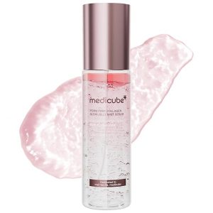 medicube Pink PDRN - Suero de colágeno Glow Jelly Mist | Suero de niebla de doble textura con niacinamida, glutatión, ceramida y ácido hialurónico | Ligero para hidratación profunda, luminosidad y