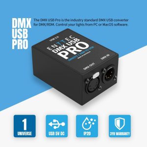 Enttec DMX USB Pro 512-Ch Interfaz USB DMX