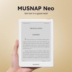 Neo 64GB+2GB eBook Reader Supports 3rd-Party apps, 6”E Ink ePaper eReader B/W Digital Paper, Long Battery Life for Reading