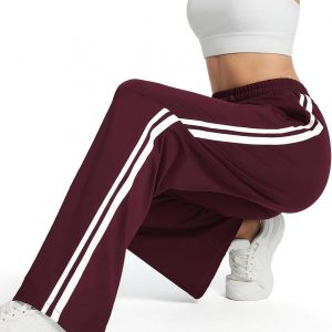 Tapata Women's 28/30/32/34/36 Inseam Track Pants Loose Straight Leg Jogging Sweatpants Warm-Up Sports Athletic Running