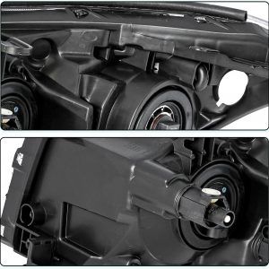 Par de conjunto de faros halógenos para Toyota Rav4 2009-2012 Plug & Play visibilidad nocturna mejorada para seguridad de conducción durante todo el año
