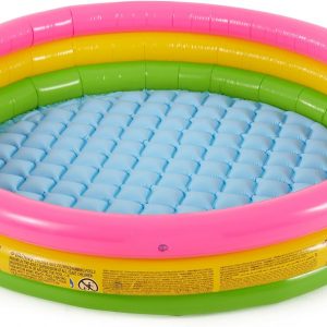 Intex Kiddie Pool - Kid's Summer Sunset Glow Design - 58" x 13"
