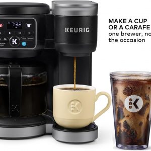 Keurig K-Duo Hot & Iced Single Serve & Carafe Coffee Maker, MultiStream Technology, 72oz Reservoir (Gen 2)