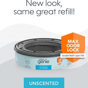 Repuesto de pañales Diaper Genie de Playtex, 270 unidades (paquete de 3), X0039500, 3, 3