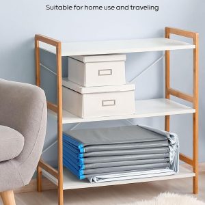 Peteast Piscina plegable para perros con diseño redondo resistente, bañera portátil extra grande para mascotas, diseño portátil duradero de 64 pulgadas de diámetro para patio trasero e interior (incluye 2 discos voladores)