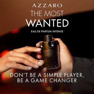 Azzaro The Most Wanted Eau de Parfum Intense - Colonia para hombres amaderada y seductora - Fragancia Fougère, ambar y picante para noche de cita - Uso duradero - Perfumes de lujo para hombres