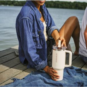 STANLEY Quencher ProTour Flip Straw Tumbler with Leakproof Lid | Built-In Straw & Handle | Cupholder Compatible for Travel | Insulated Stainless Steel Cup | BPA-Free