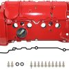 N13 Upgraded Aluminum Valve Cover Compatible with BMW 116i 316i 118i 120i N13B16A Replace# 11127646553 11127601863