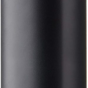 Owala - Botella de agua FreeSip de acero inoxidable con aislamiento, sin bisfenol A, incluye sorbete, para deportes y viajes, 24 oz, Very, Very Dark | Insulated, with Straw, for Sports, Travel, and School, BPA-Free