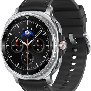 Samsung Galaxy Watch 8 Classic (2025) 46mm Bluetooth Smartwatch, Cushion Design, Rotating Bezel, Quick Button, Sleep Coaching, Running Coach, Energy Score, Black [US Version, 2 Yr Warranty]
