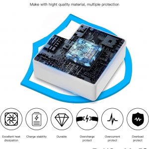 Cargador Mac Book Pro - Adaptador de corriente Mag 2 de 85 W, compatible con Mac Book Pro de 13, 15 y 17 pulgadas (entre 2012 y 2017)