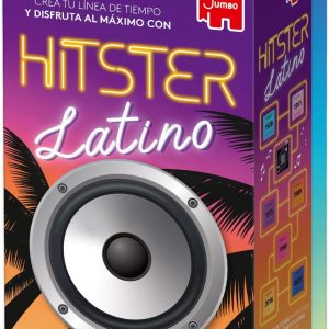 Jumbo Hitster - Latino, Fun Music Quiz Card Game, 2-10 Players - 300 Latin Music Hits - Great for Adult and Family Game Nights (US Edition)