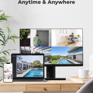 REOLINK 5MP PoE Security Camera, Outdoor Indoor Surveillance for home, Person/Vehicle/Pet Detection, Time-Lapse, 100ft IR Night Vision, Work with Smart Home, support 512GB SD Card, RLC-510A(Pack of 2)