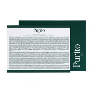 PURITO SEOUL Best Kit - Rutina de cuidado de la piel con limpiador y crema de pantenol, suero y tóner Centella sin perfume, para todo tipo de piel, juego de regalo, para cara, suero facial, K-Beauty