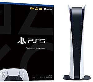 Playstation 5 Digital Edition PS5 Gaming (Disc Free) Console (Renewed)
