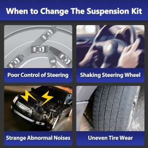 Control Arm, with Bushings Front Suspension Kit Compatible With 2016-18 BMW X1 2018-20 X2 2016-19 Mini Cooper Clubman 2017-19 Cooper Countryman