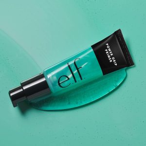 e.l.f. Power Grip Primer, prebase facial hidratante a base de gel para suavizar la piel y fijar el maquillaje, hidrata y prepara, 0.811 onzas líquidas (24 ml)