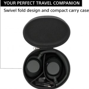 Sony ULT WEAR Over-Ear Noise Canceling Bluetooth Headphones with Alexa Built-in, Comfortable Design, 30-Hour Battery, Massive Bass, & Signature Noise Canceling Found in 1000X Series, Black