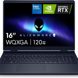 Alienware 16 Aurora Laptop AC16250-Pantalla WQXGA de 16 pulgadas, 16:10, Intel Core 7-240H Series 2, 16 GB DDR5 RAM, 1 TB SSD, NVIDIA GeForce RTX 5060 8GB GDDR7, Windows 11 Home, servicio in situ - Azul