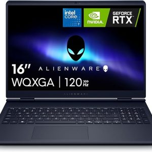 Alienware 16 Aurora Laptop AC16250-Pantalla WQXGA de 16 pulgadas, 16:10, Intel Core 7-240H Series 2, 16 GB DDR5 RAM, 1 TB SSD, NVIDIA GeForce RTX 5060 8GB GDDR7, Windows 11 Home, servicio in situ - Azul