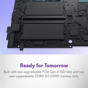 Alienware 16 Aurora Laptop AC16250-Pantalla WQXGA de 16 pulgadas, 16:10, Intel Core 7-240H Series 2, 16 GB DDR5 RAM, 1 TB SSD, NVIDIA GeForce RTX 5060 8GB GDDR7, Windows 11 Home, servicio in situ - Azul