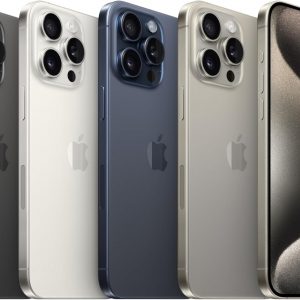 Apple iPhone 15 Pro Max, 256GB, Blue Titanium - T-Mobile (Renewed)