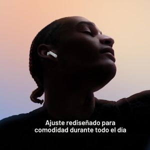 Auriculares Apple AirPods 4 inalámbricos, auriculares Bluetooth, con cancelación activa de ruido, audio adaptativo, modo de transparencia, audio espacial personalizado, estuche de carga USB-C, carga