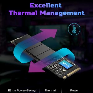 acer Predator GM7 1TB SSD: M.2 2280 PCIe Gen 4 x4 NVMe 2.0, Read Speed Up to 7400 MB/s, Internal PC Solid State Drive for Laptop, Desktop and PS5 - BL.9BWWR.118