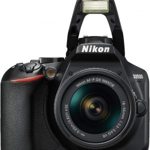 Nikon D3500 24.2MP DSLR Camera with AF-P DX NIKKOR 18-55mm f/3.5-5.6G VR Lens (1590B) – (Renewed)