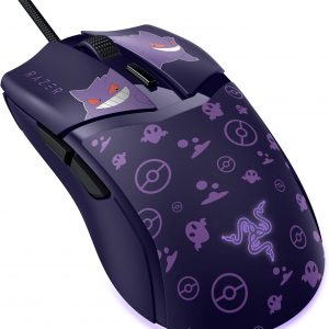 Razer Cobra Gengar Edition - Mouse ligero para juegos con cable - Sensor de 8500 DPI - 2.05 oz - Interruptores ópticos de ratón de 3ª generación - Iluminación Chroma - Cable Speedflex - PC/MAC |