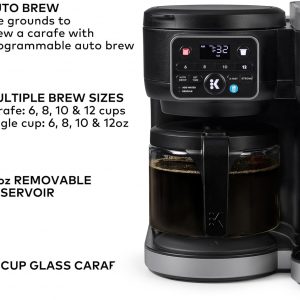 Keurig K-Duo Hot & Iced Single Serve & Carafe Coffee Maker, MultiStream Technology, 72oz Reservoir (Gen 2)