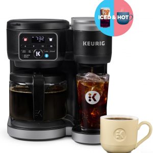 Keurig K-Duo Hot & Iced Single Serve & Carafe Coffee Maker, MultiStream Technology, 72oz Reservoir (Gen 2)