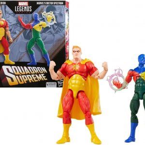 Marvel Squadron Supreme Legends Pack of 2 Marvel's Hyperion & Marvel's Doctor Spectrum 6-inch Action Figures
